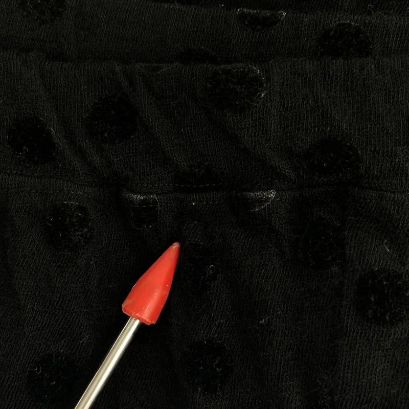 COMME des GARCONS COMME des GARCONS / コムコム | ウール ワイド ドット イージーパンツ | S | レディース