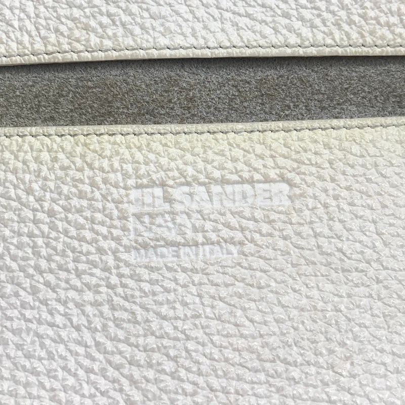 JIL SANDER NAVY / ジルサンダーネイビー | レザー 2way ショルダーバッグ |