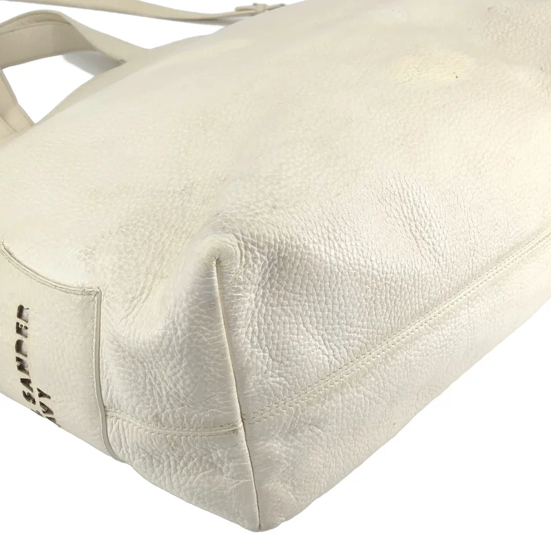 JIL SANDER NAVY / ジルサンダーネイビー | レザー 2way ショルダーバッグ |