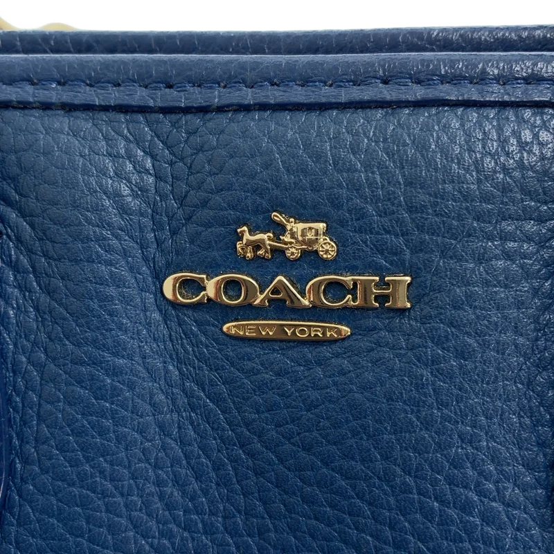 COACH / コーチ | 2way ショルダー付き レザー ハンドバッグ / ロゴ総裏地 |