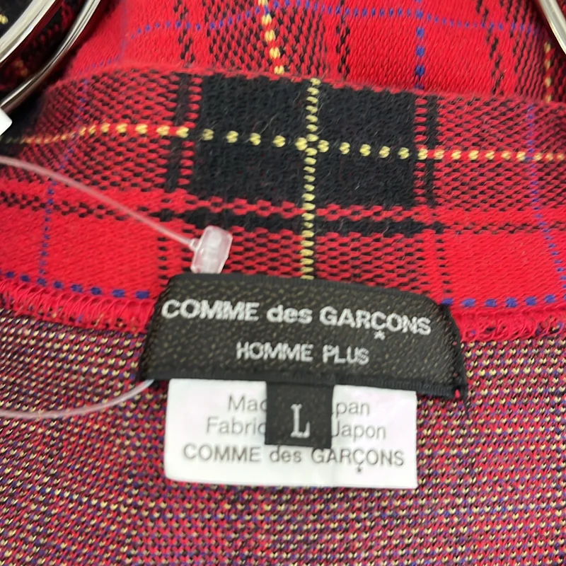 COMME des GARCONS HOMME PLUS / コムデギャルソンオムプリュス | 2020AW | 再構築 変形 アシンメトリー ロング ニット カーディガン | L | メンズ