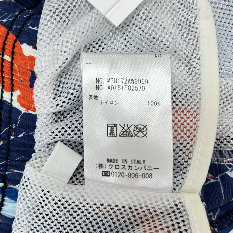 THOM BROWNE / トムブラウン | 総柄 ドローストリング スイムウェア ショートパンツ ショーツ | 1 | メンズ