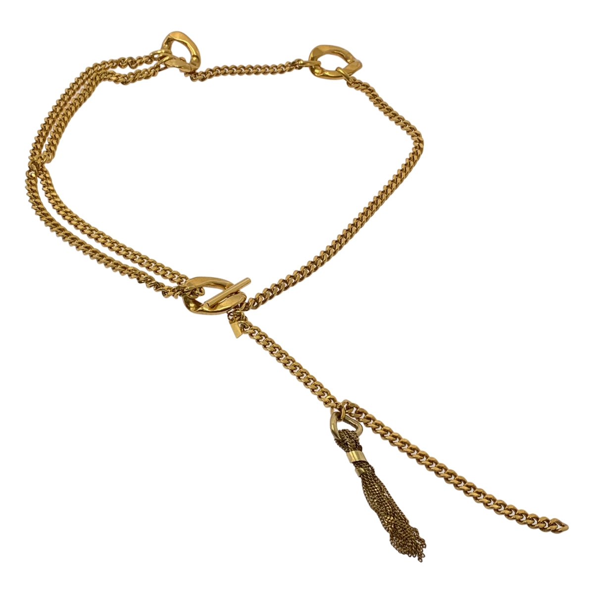 【美品】  Deuxieme Classe / ドゥーズィエムクラス | PERRINE TAVERNITI / CHAIN BELT チェーンベルト | ゴールド | レディース 美品】 Deuxieme Classe / ドゥーズィエムクラス | PERRINE TAVERNITI