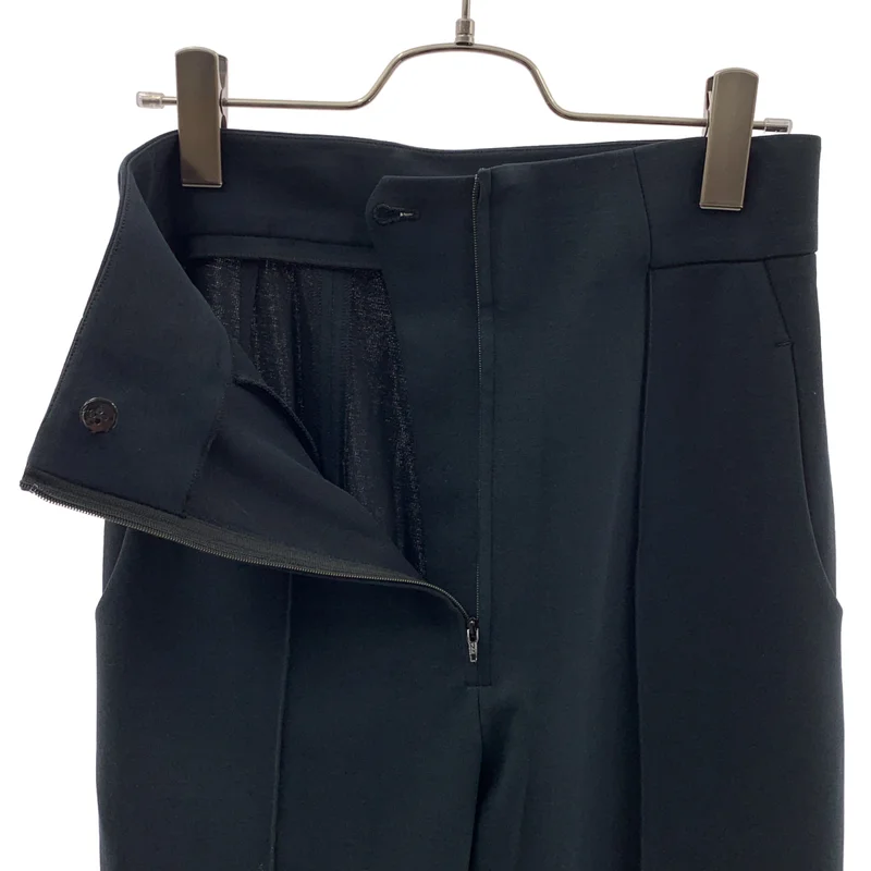 Mame Kurogouchi / マメクロゴウチ | 2024AW | Double Jersey Flared Trousers ジャージ フレアパンツ | 1 | レディース