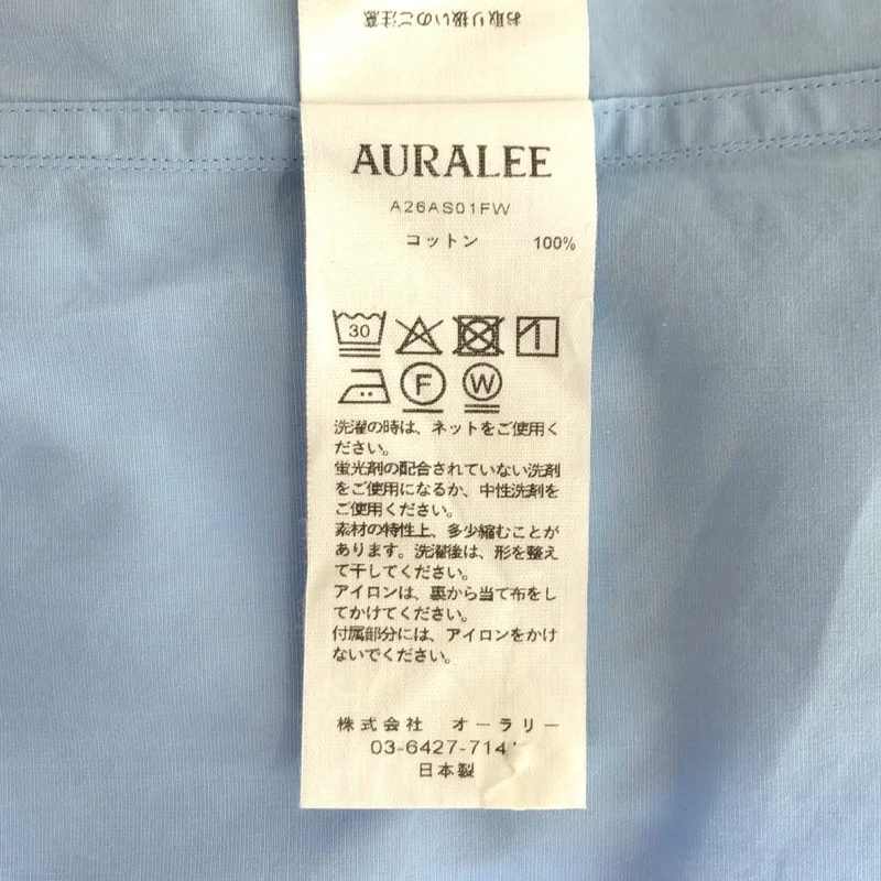 AURALEE / オーラリー | 2026AW | FINX LIGHT WEATHER CHAMBRAY SHIRT | 3 | メンズ