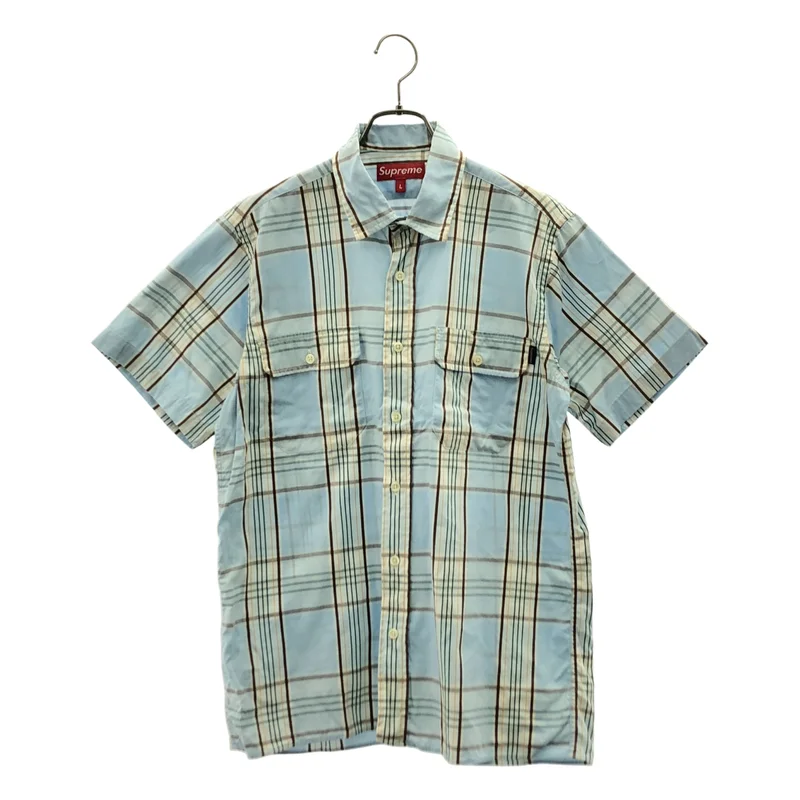 SUPREME / シュプリーム | チェック 半袖シャツ | L | メンズ