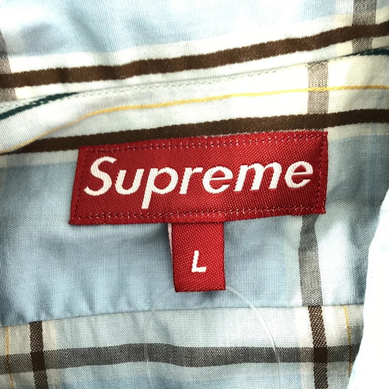 SUPREME / シュプリーム | チェック 半袖シャツ | L | メンズ