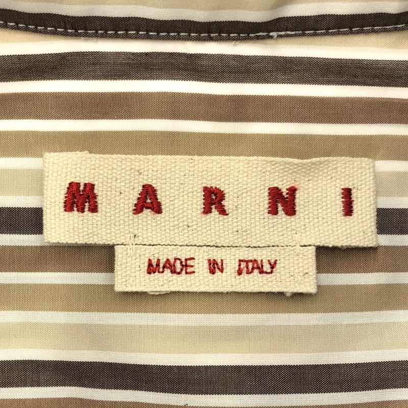 MARNI / マルニ | ダブルストライプ オーガニックポプリン シャツ | 48 | メンズ