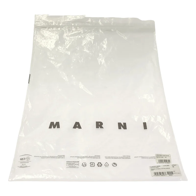 MARNI / マルニ | ダブルストライプ オーガニックポプリン シャツ | 48 | メンズ