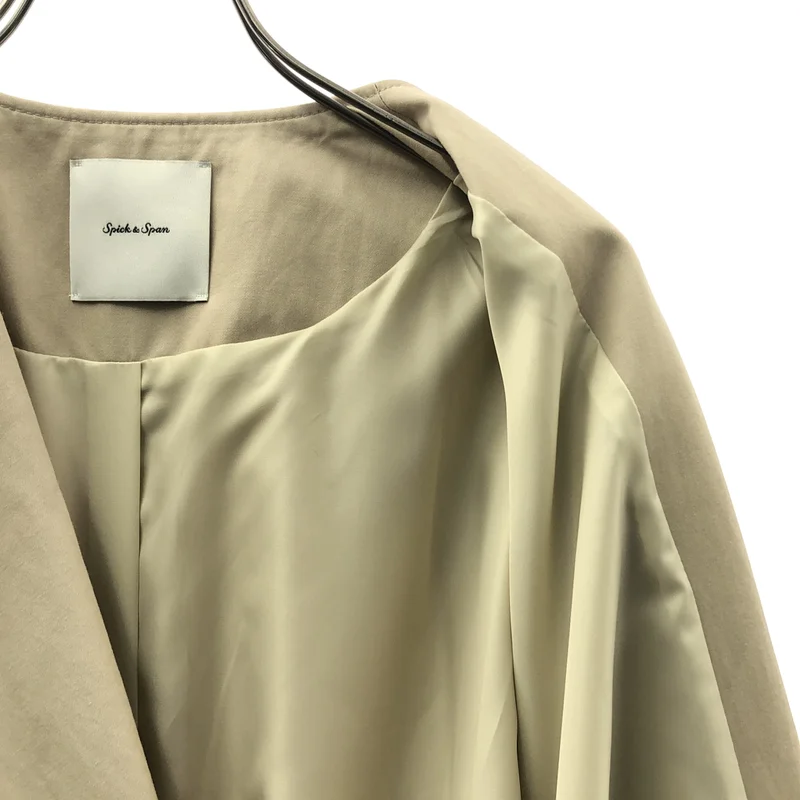 Spick and Span / スピックアンドスパン | 2024SS | C/Cu ノーカラートレンチコート | 38 | レディース