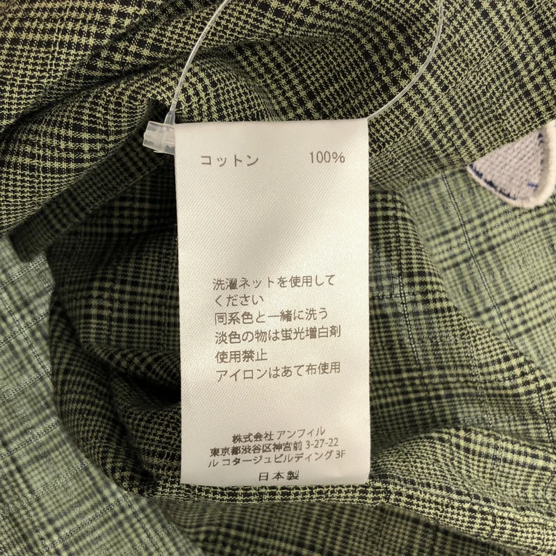 SEDAN ALL-PURPOSE / セダン オールパーパス | 2025SS | Dobby Plaid Open Collar S/S Shirt / ドビープレイド オープンカラーシャツ | L | メンズ