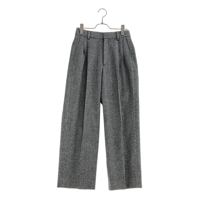 UNITED ARROWS / ユナイテッドアローズ | BONOTTO リサイクルポリエステル タックテーパードパンツ 1514-202-5400 | 36 | レディース