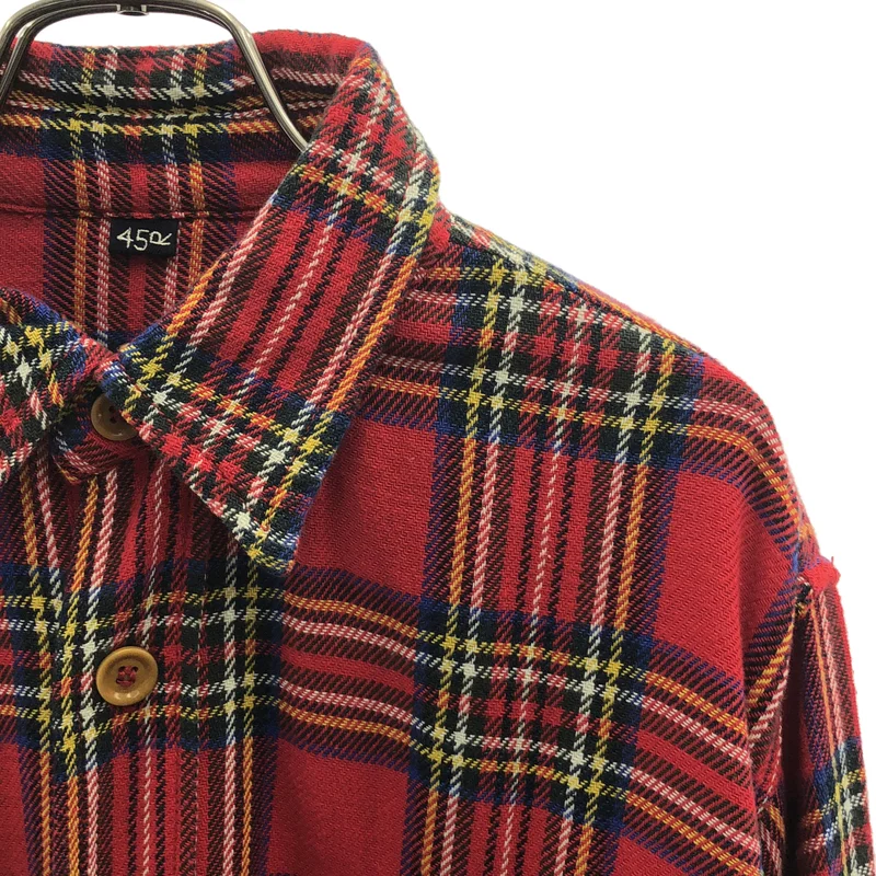 45r / フォーティファイブアール | ジンバブエコットンのざっくりネル908オーシャンシャツ | 3 | レディース