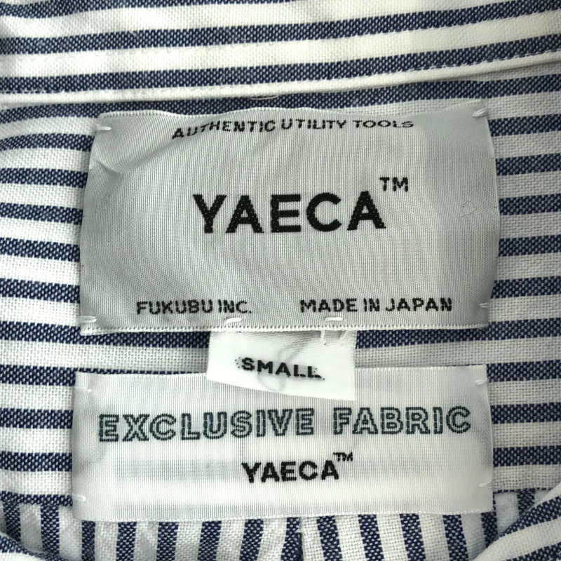 YAECA / ヤエカ | ストライプ プルオーバー シャツ | S | メンズ
