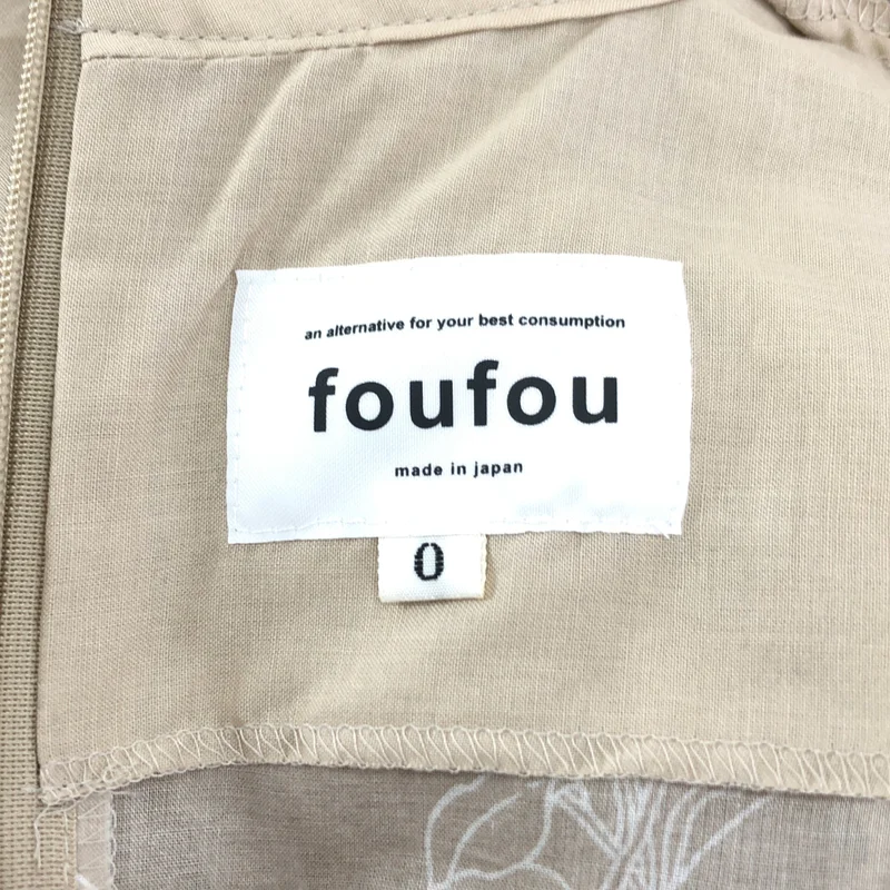 foufou / フーフー | はなたば 総柄 フラワー クレマチス ドレス ワンピース | 0 | レディース