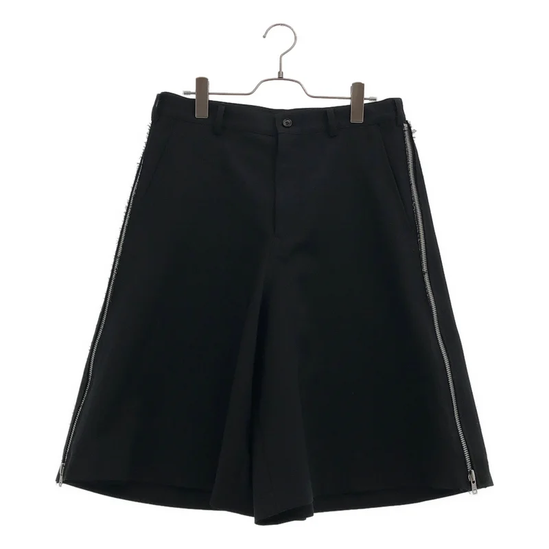 COMME des GARCONS SHIRT / コムデギャルソンシャツ | 2026SS | ポリエステル縮絨 サイドジップ ショートパンツ | S | メンズ