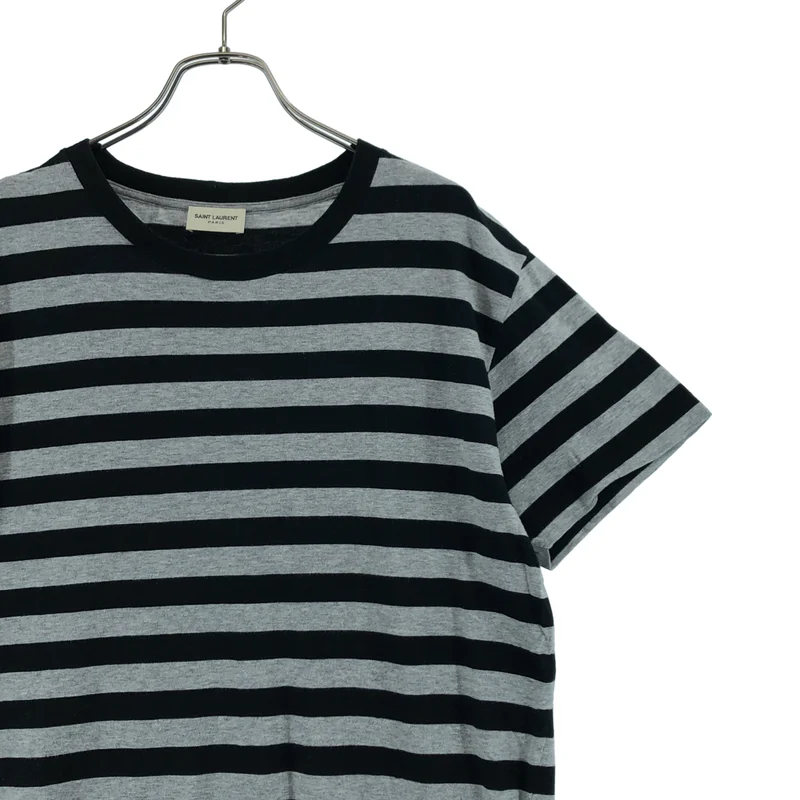 SAINT LAURENT / サンローラン | 2015SS | エディ期 ボーダーTシャツ | M | メンズ