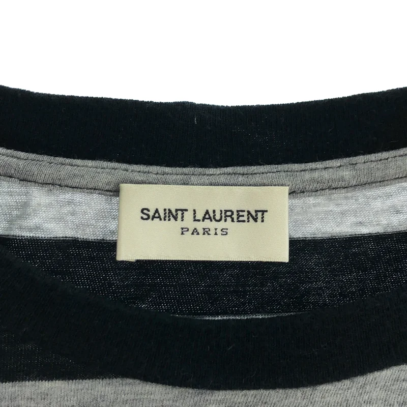 SAINT LAURENT / サンローラン | 2015SS | エディ期 ボーダーTシャツ | M | メンズ