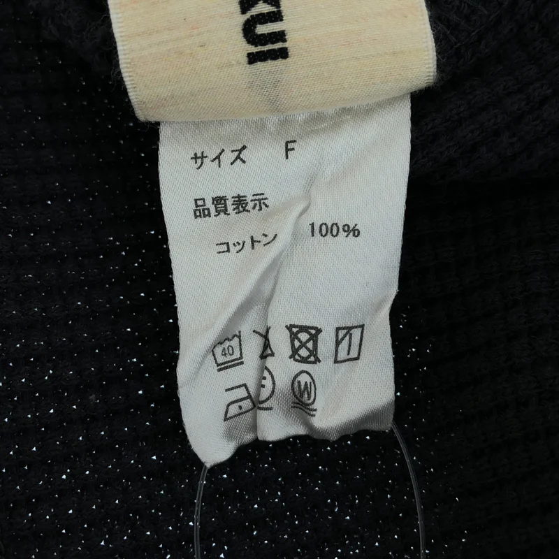 THE SHISHIKUI / シシクイ | ワッフル Tシャツ_半袖 | F | レディース
