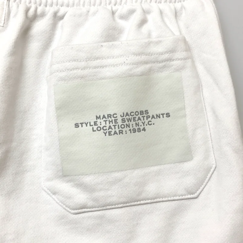MARC JACOBS / マークジェイコブス | コットン ロゴ スウェット イージーパンツ | S | レディース
