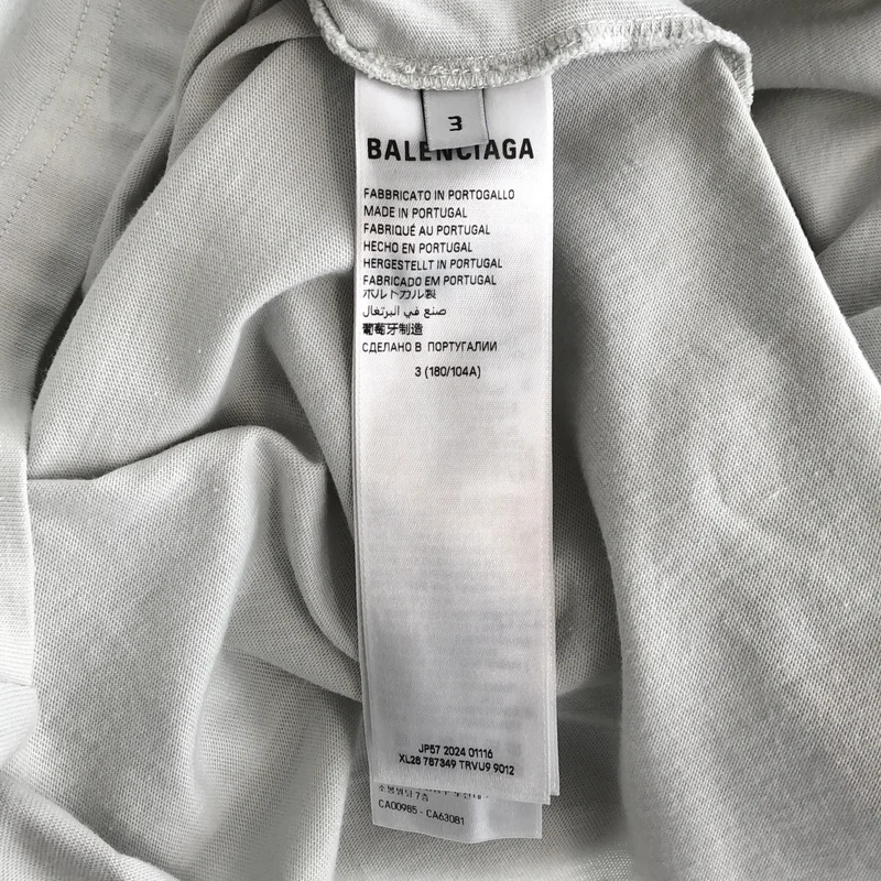 BALENCIAGA / バレンシアガ | I Love Paris プリント オーバーシルエット Tシャツ | 3 | メンズ