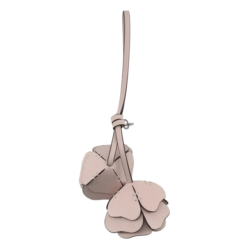 KATE SPADE / ケイトスペード | レザー 3D ダブルフラワー バッグチャーム |