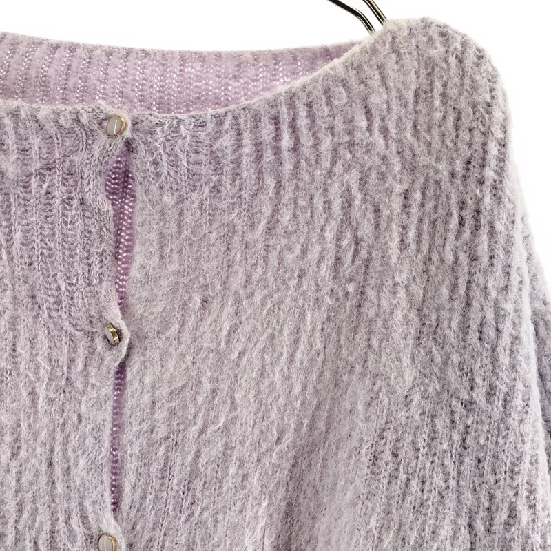 Mame Kurogouchi / マメクロゴウチ | 2025AW | Silk Knited Cardigan / シルク ニット カーディガン | 1 | レディース