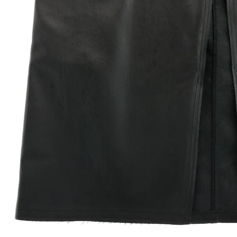 AMERI / アメリ | LUSTER SYNTHETIC LEATHER SKIRT エコレザー スカート | S | レディース