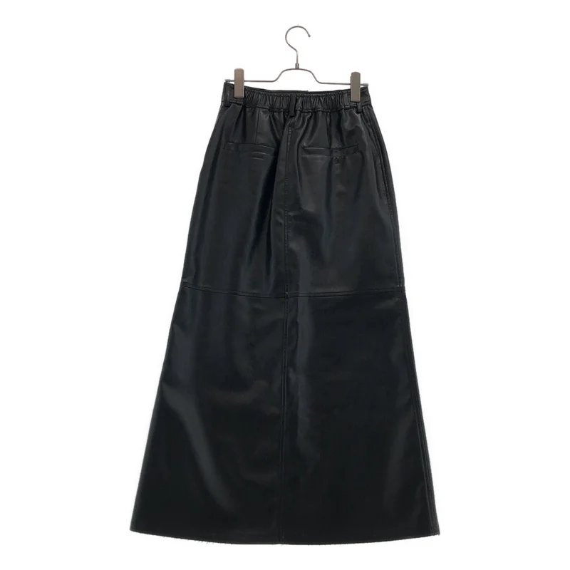 AMERI / アメリ | LUSTER SYNTHETIC LEATHER SKIRT エコレザー スカート | S | レディース