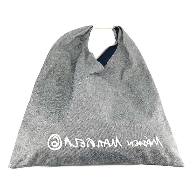 MM6 Maison Margiela / エムエムシックスメゾンマルジェラ | ロゴエンブロイダリー デニム ジャパニーズトート |