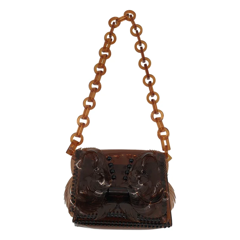 Mame Kurogouchi / マメクロゴウチ | Mini Chain Bag / PVC ミニチェーンバッグ |
