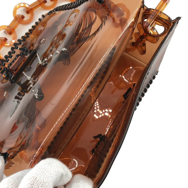 Mame Kurogouchi / マメクロゴウチ | Mini Chain Bag / PVC ミニチェーンバッグ |
