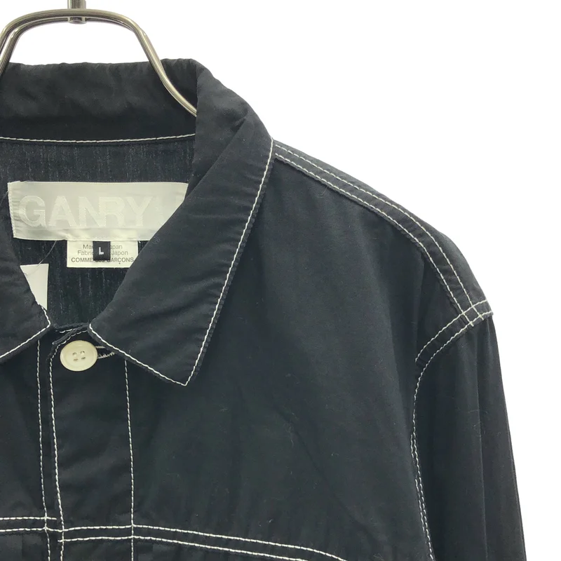 GANRYU / ガンリュウ | 2016SS | コットン ステッチ シャツジャケット | L | メンズ