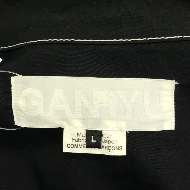 GANRYU / ガンリュウ | 2016SS | コットン ステッチ シャツジャケット | L | メンズ