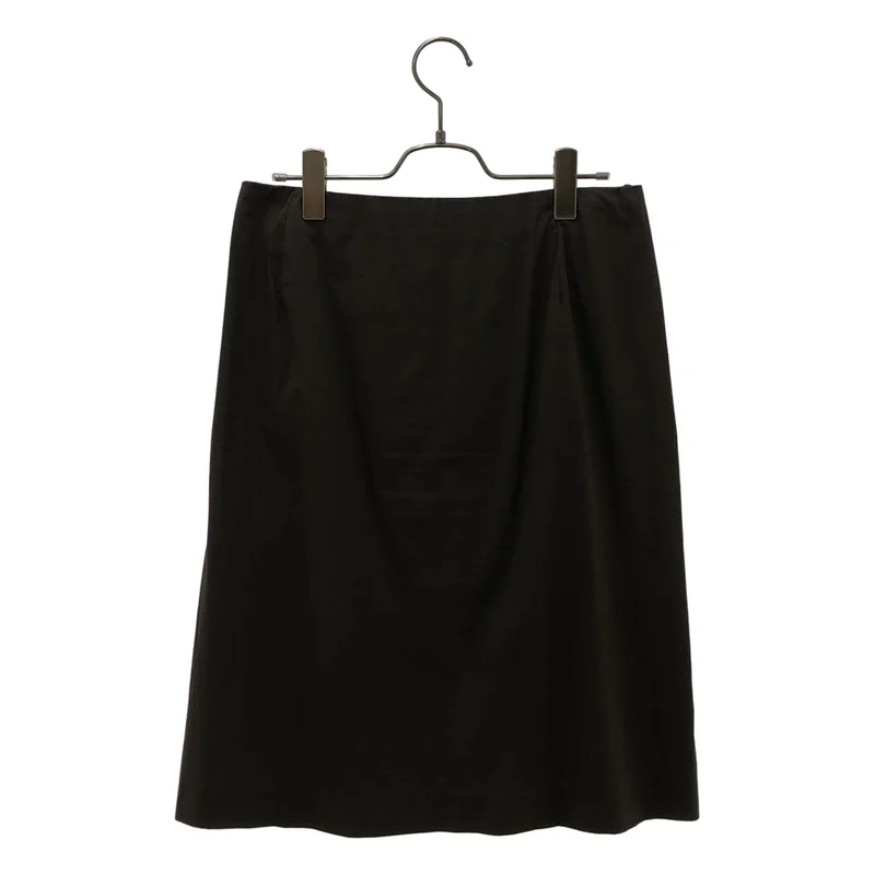 JIL SANDER / ジルサンダー | コットン混 フリル ログスカート | 36 | レディース