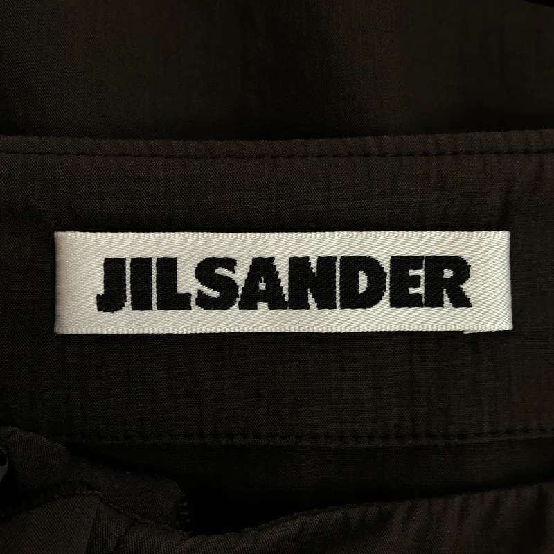 JIL SANDER / ジルサンダー | コットン混 フリル ログスカート | 36 | レディース