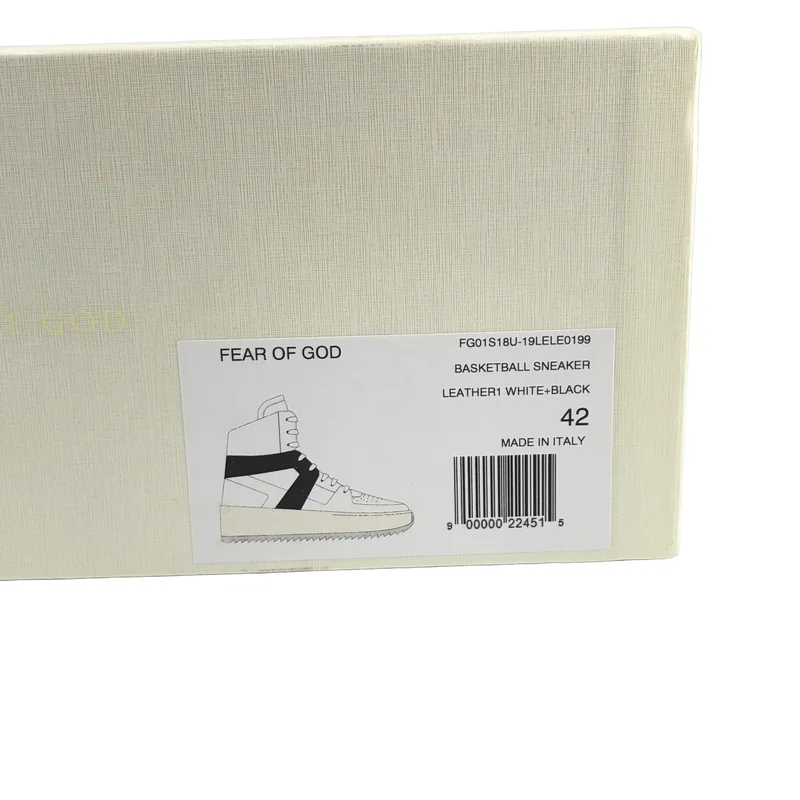 FEAR OF GOD / フィアオブゴッド | BASKETBALL SNEAKER / シャークソール バスケットボールスニーカー | 42 | メンズ