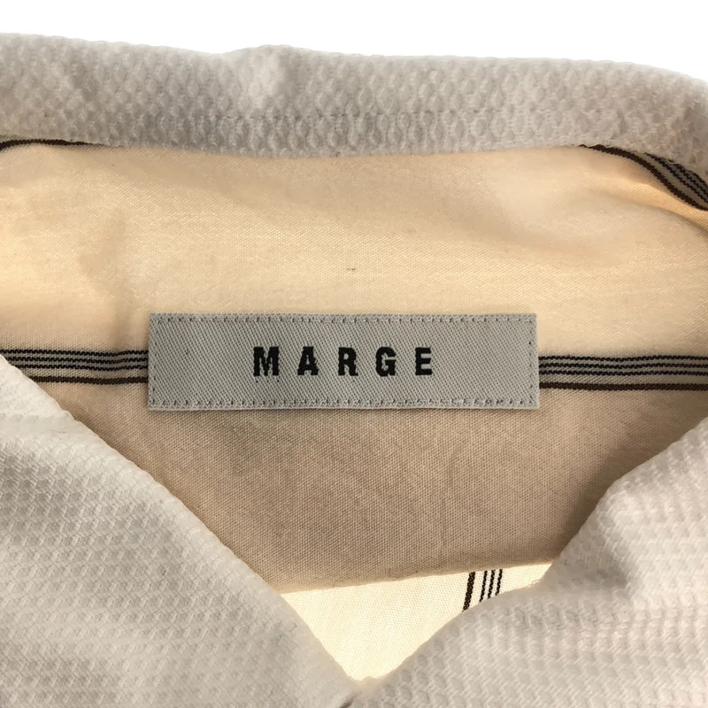 MARGE / マージ | ストライプ ドレスシャツ |