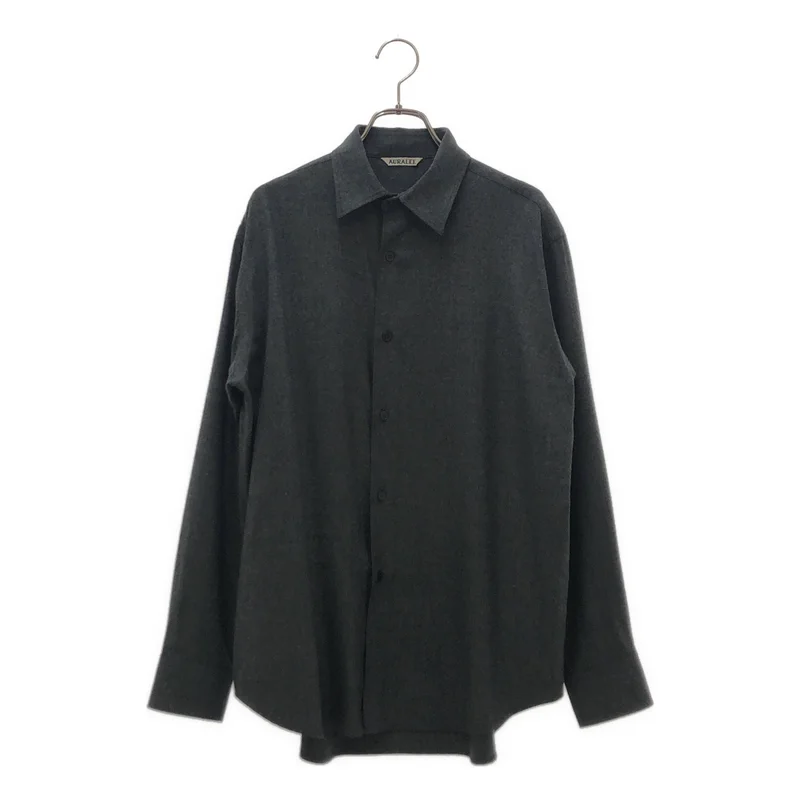 AURALEE / オーラリー | SUPER LIGHT WOOL SHIRT ウールシャツ | 0 | レディース
