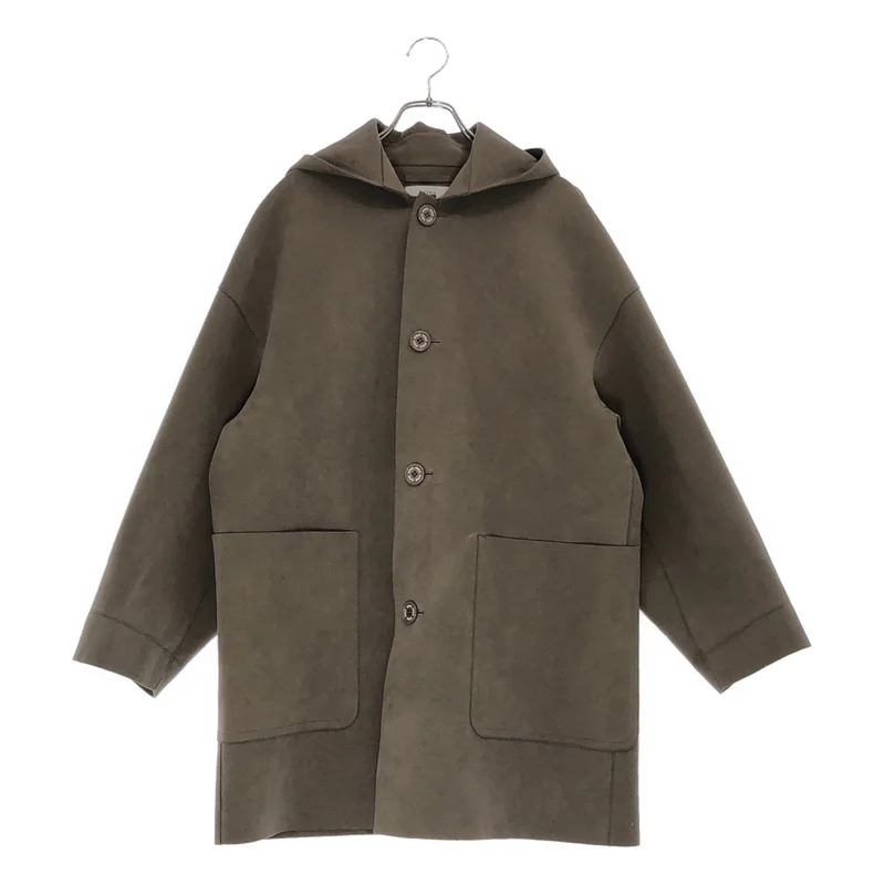 HYKE / ハイク | HOODIE JACKET フェイクスエード ジャケット | 1 | レディース