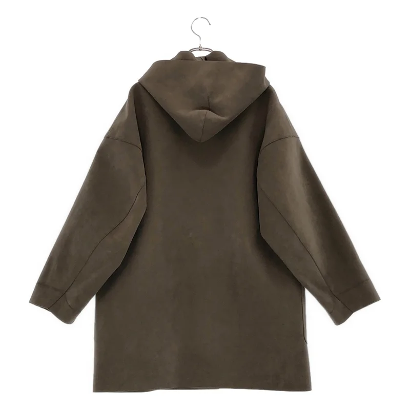HYKE / ハイク | HOODIE JACKET フェイクスエード ジャケット | 1 | レディース