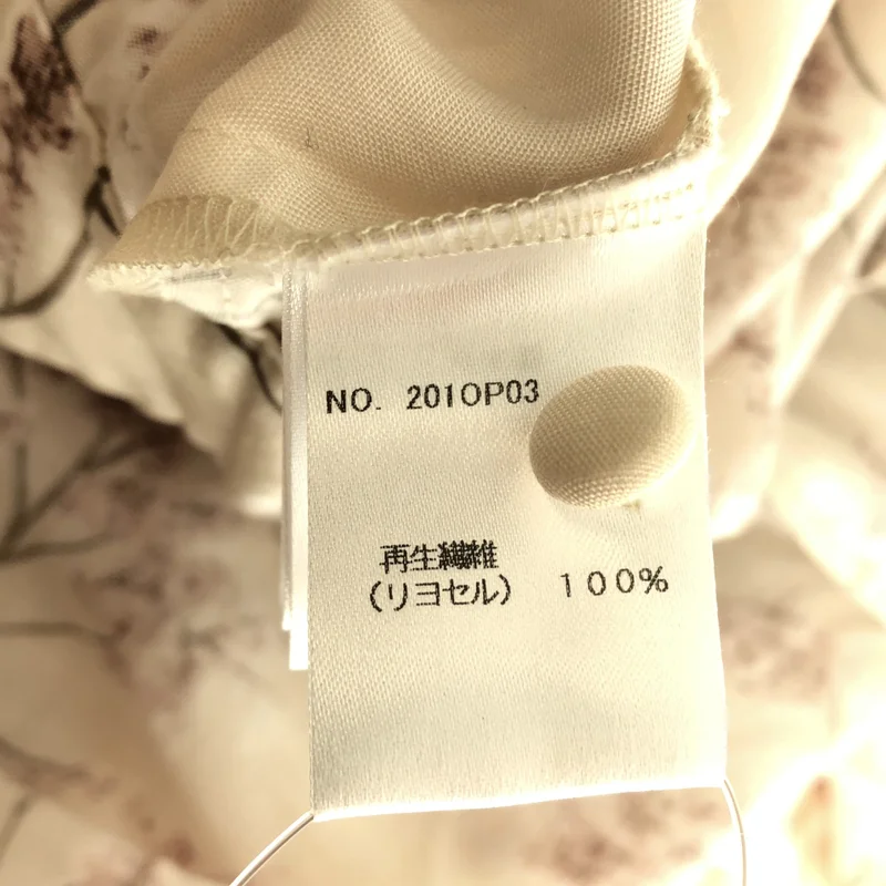 foufou / フーフー | はなたば #01 馬酔木 総柄ワンピース | 1 | レディース