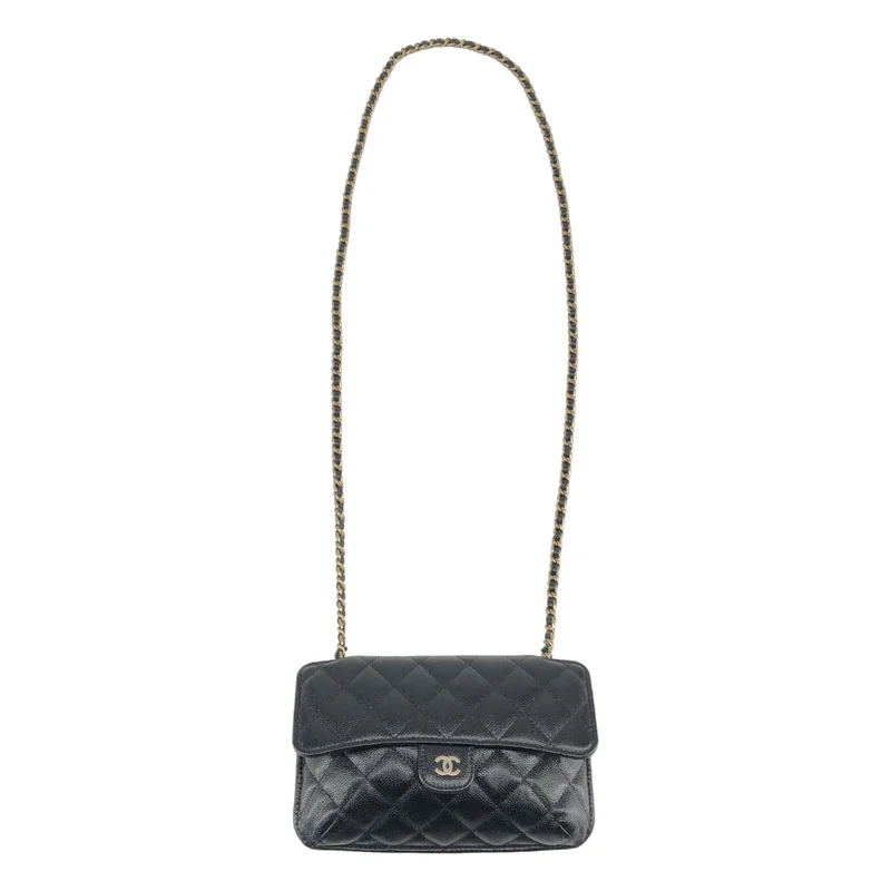 CHANEL / シャネル | チェーンショルダー マトラッセ エコバッグ |