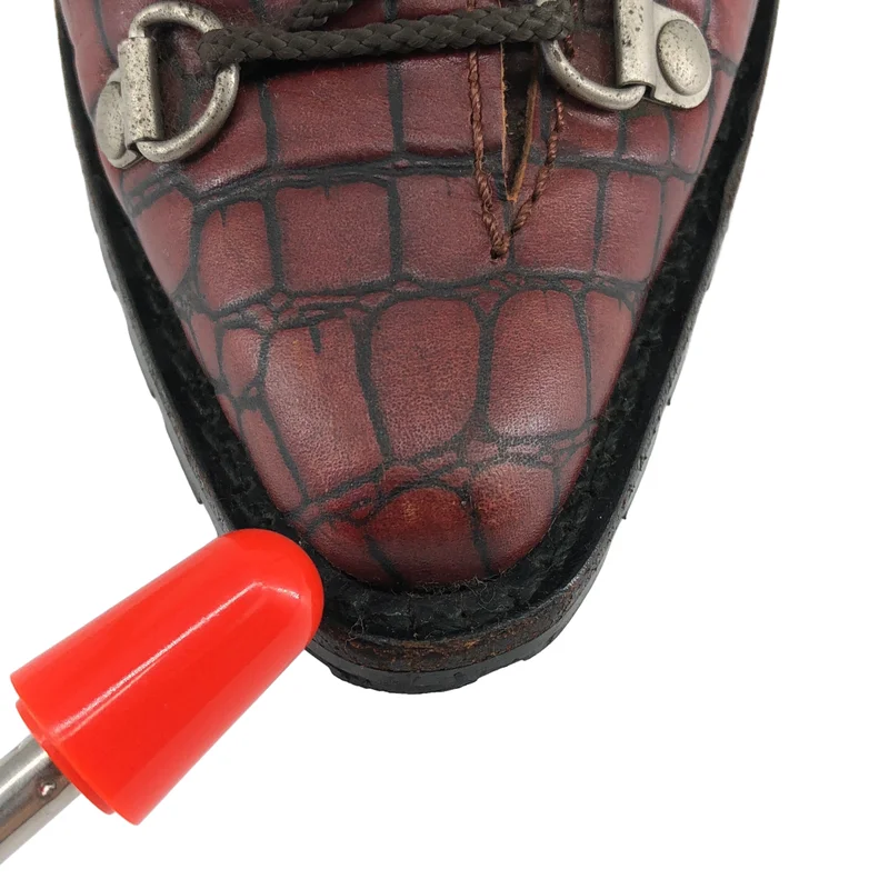 JUNYA WATANABE COMME des GARCONS / ジュンヤワタナベ | レザー クロコ型押し ポインテッドトゥ ヒールパンプス | M | レディース