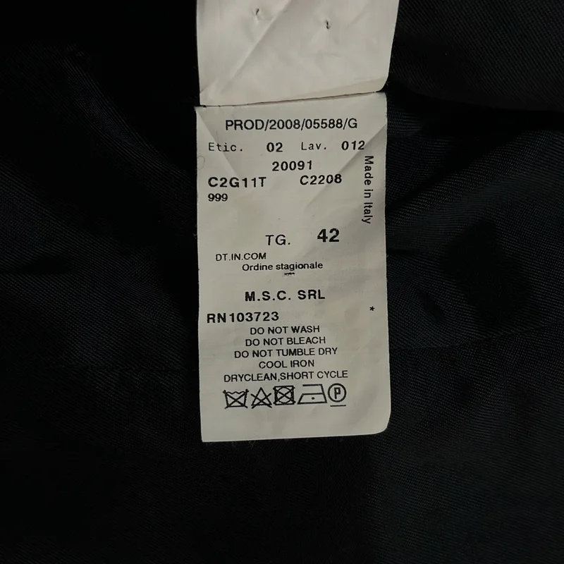 EMPORIO ARMANI / エンポリオアルマーニ | 1B シングルブレスト テーラードジャケット / 総裏地 | 42 | レディース