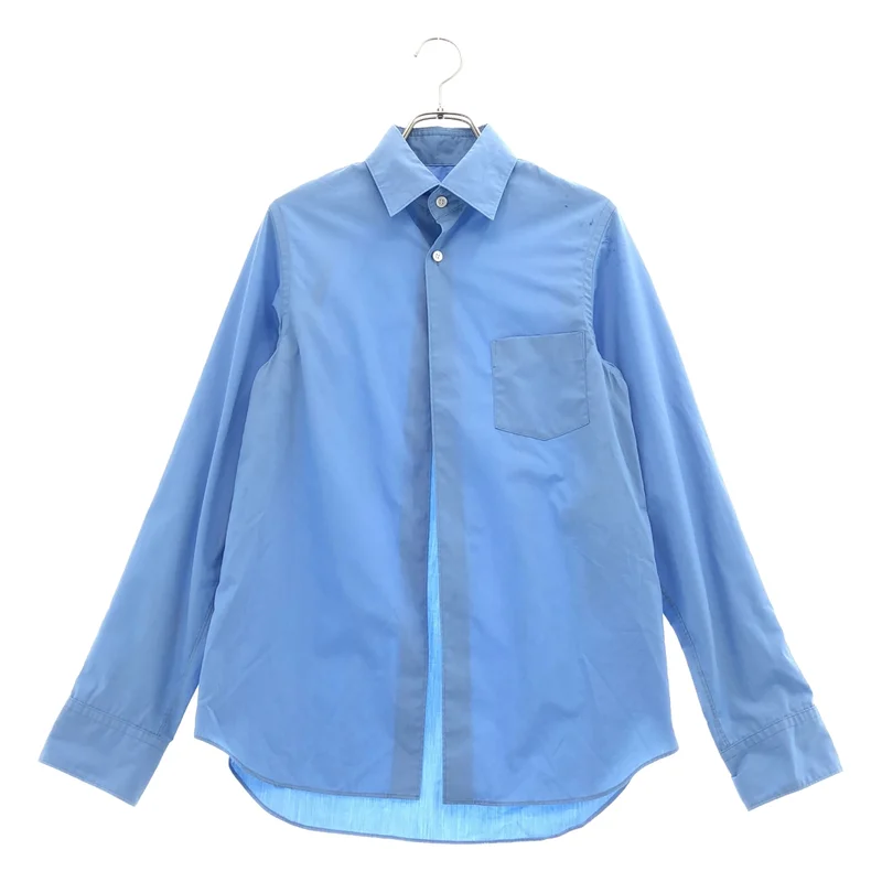 tricot COMME des GARCONS / トリココムデギャルソン | 2005SS | コットン混 バックギャザー シャツ | M | レディース