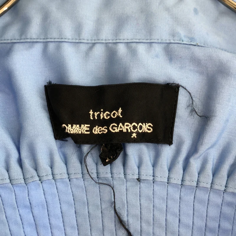 tricot COMME des GARCONS / トリココムデギャルソン | 2005SS | コットン混 バックギャザー シャツ | M | レディース