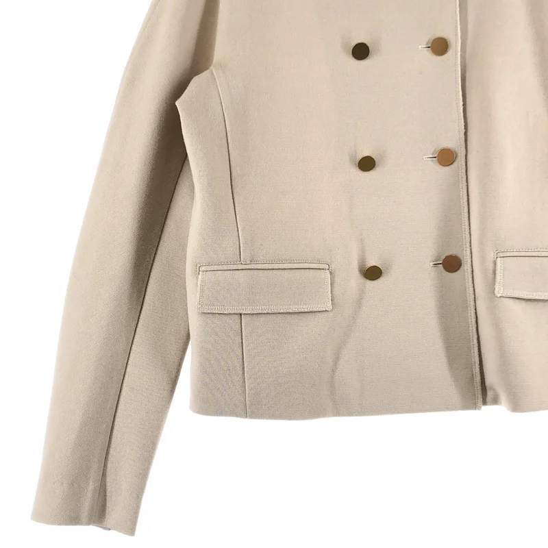 BEIGE， / ベイジ | 金ボタン ダブルブレスト ジャケット | 2 | レディース