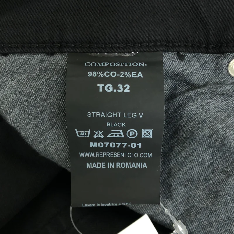 REPRESENT / リプレゼント | STRAIGHT LEG DENIM / ストレートレッグ デニムパンツ | 32 | メンズ