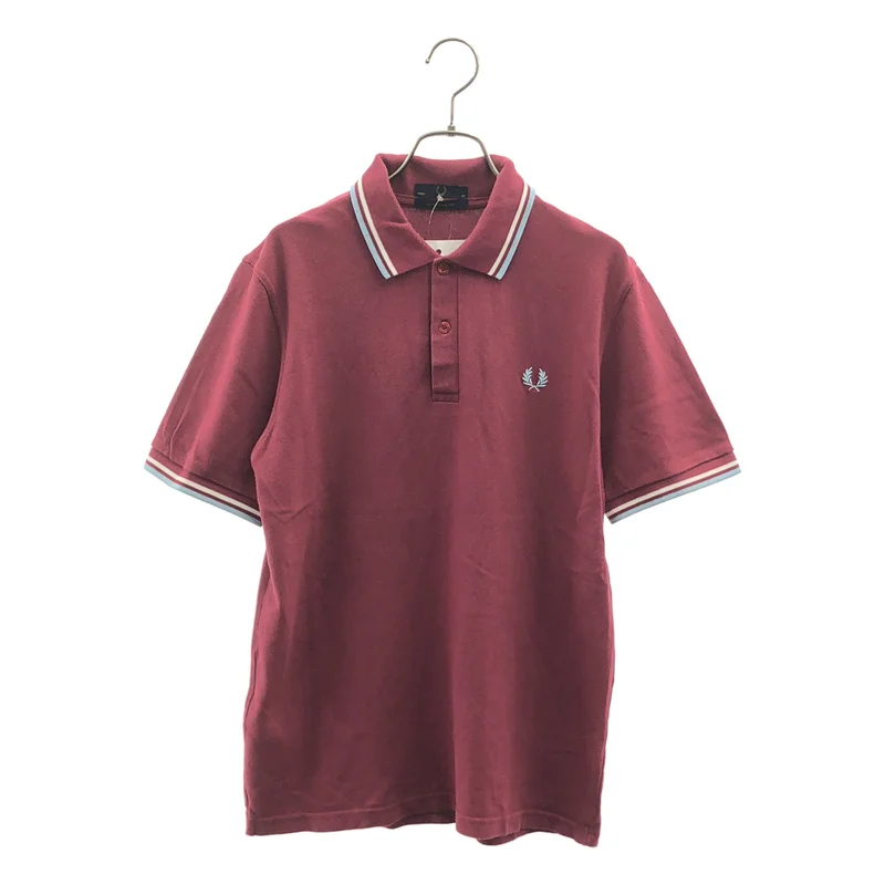 FRED PERRY / フレッドペリー | コットン ライン ポロシャツ | 40 | メンズ